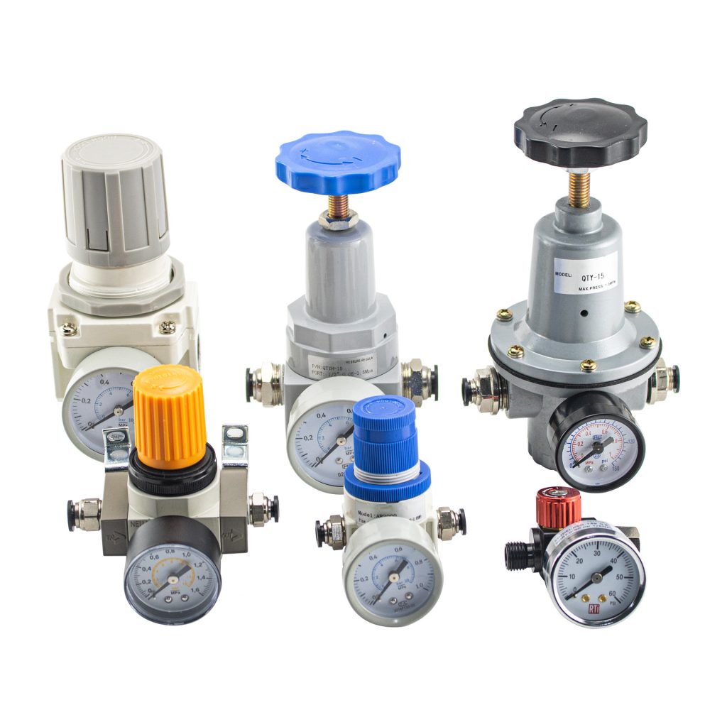 Air regulator valves