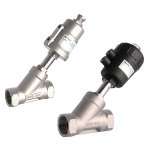 PV100 Thread ends angle seat valve