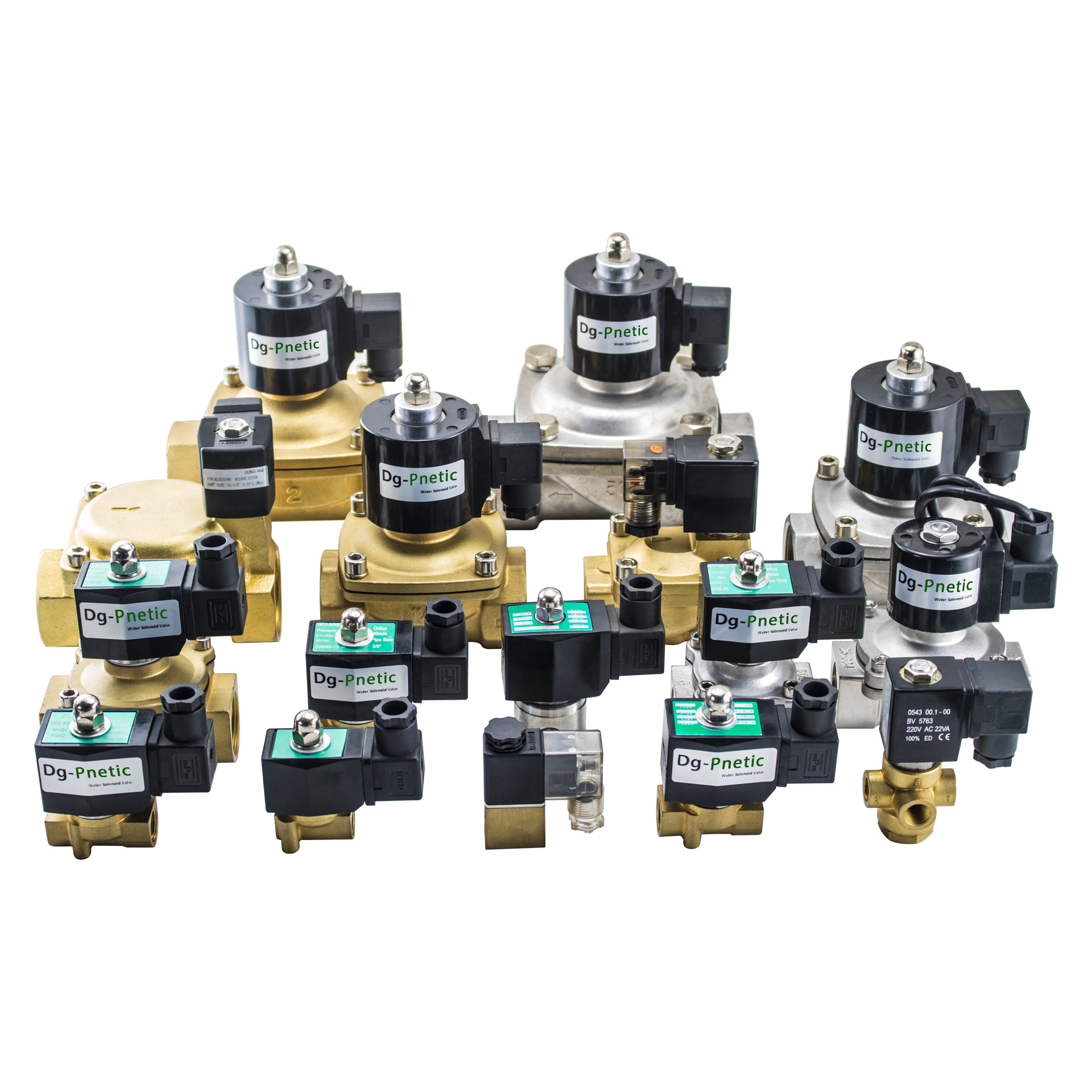 Two ways water solenoid valve