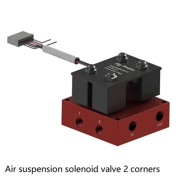 Air suspension solenoid valve 2 Corners