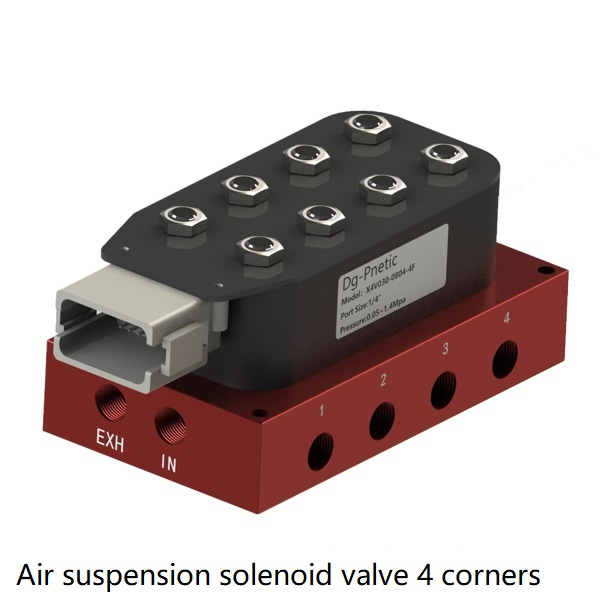Air suspension solenoid valve 4 corner
