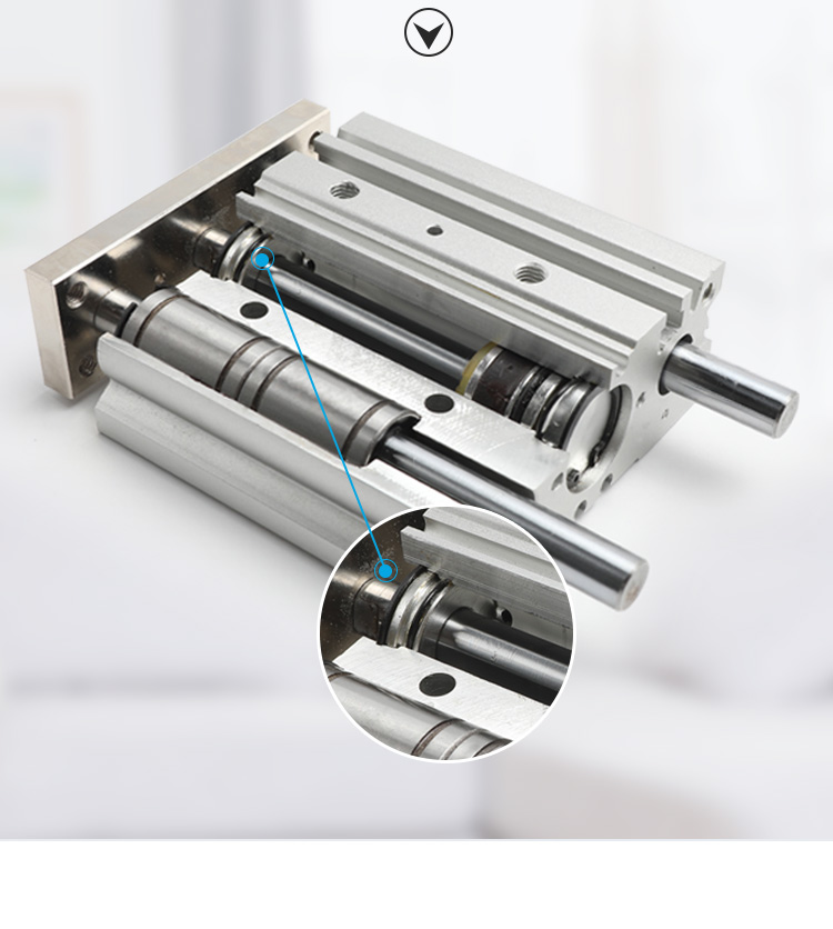 Inner Structure of the guided cylinder