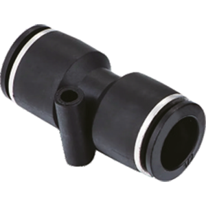 PUC Straight Union With Fixing Hole