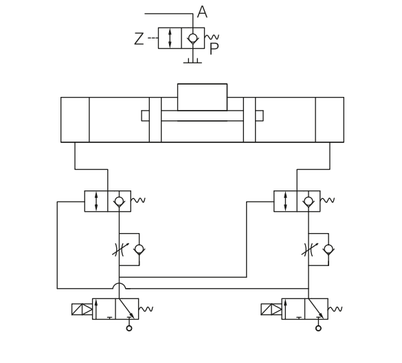 Pilot Operated Check Valve Precise Postioning