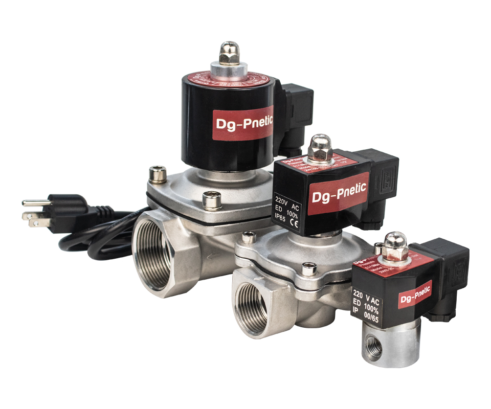 2WB Stainless steel water solenoid valve