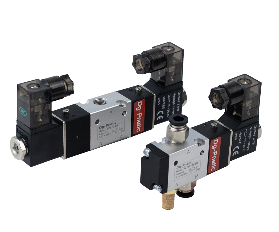 3V100 Small 32-way-air solenoid valves