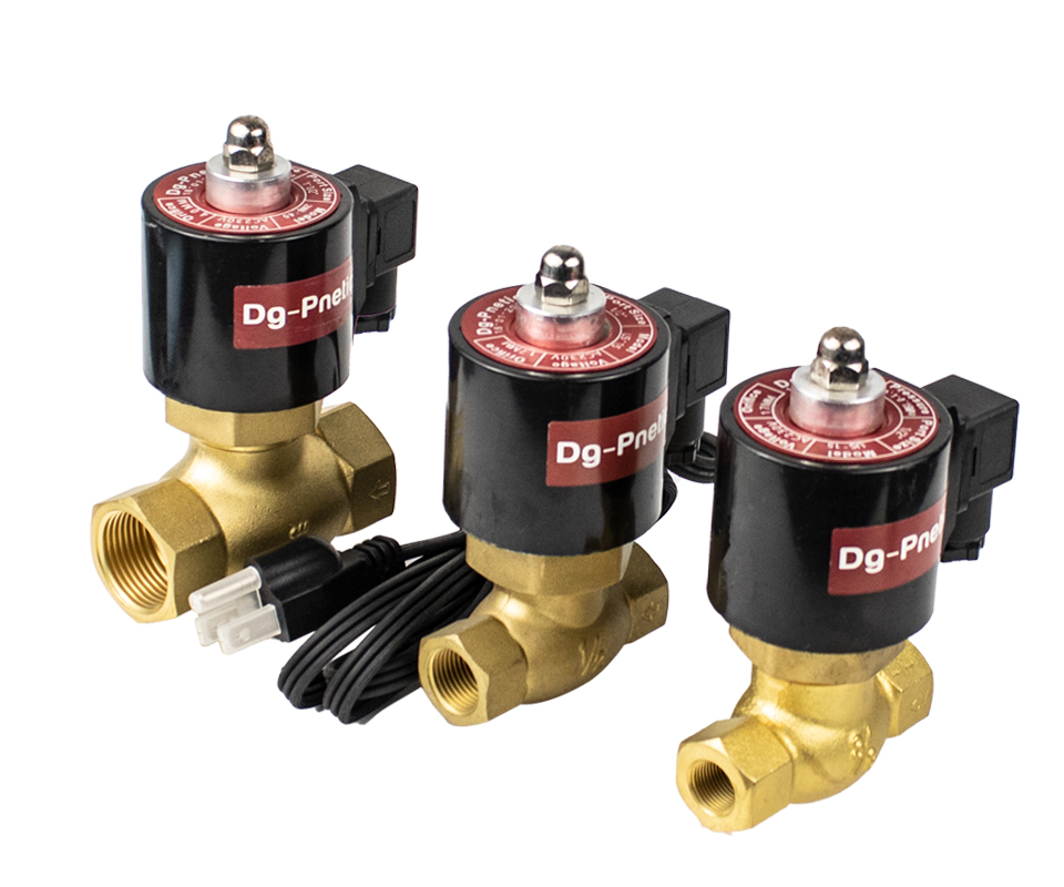 Dg-pnetic Brass Steam Solenod Valve